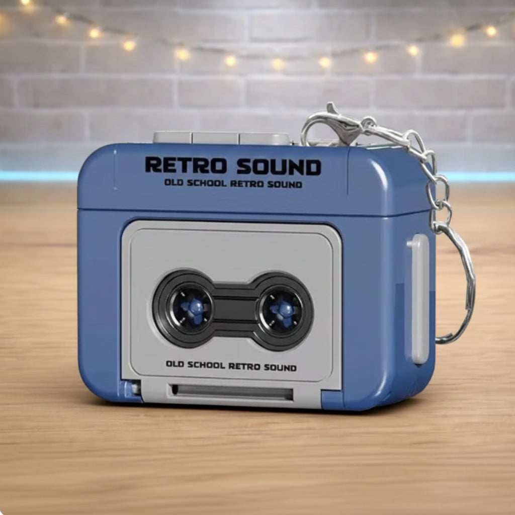 RetroSound™ Llavero MiniCassette