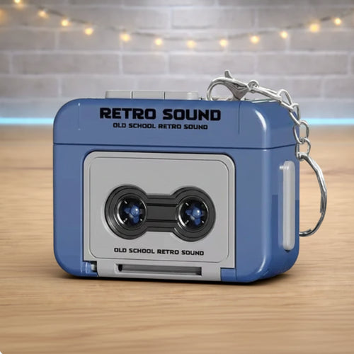 RetroSound™ Llavero MiniCassette