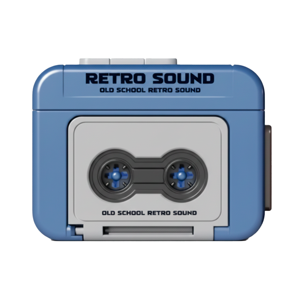 RetroSound™ Llavero MiniCassette