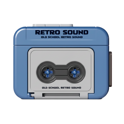 RetroSound™ Llavero MiniCassette