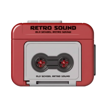 RetroSound™ Llavero MiniCassette